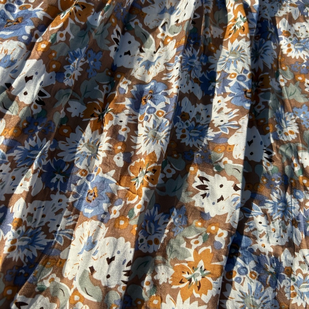Floral Off the Shoulder Maternity Dress - Picture 3 of 5